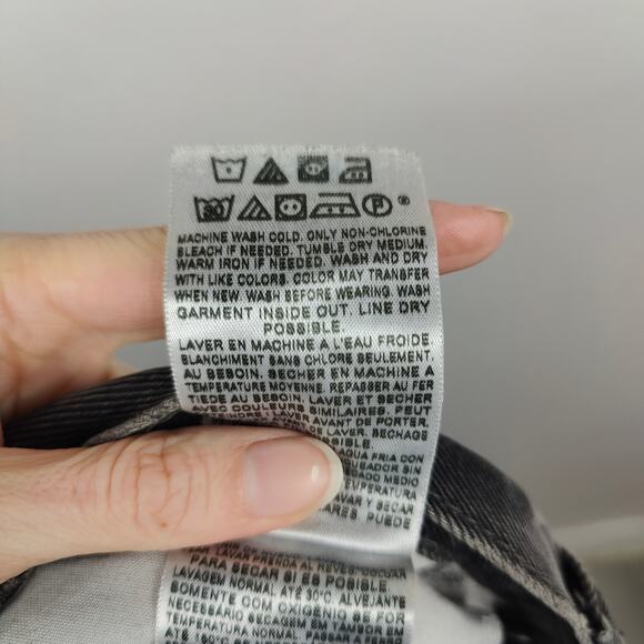 Vintage Levi's 550‎ Jeans Mens 30x30 Relaxed Fit Y2K Charcoal Wash Straight Leg - Picture 10 of 11